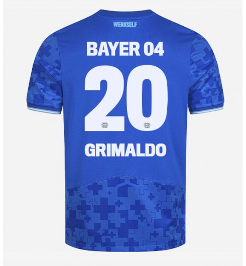 Bayer Leverkusen Alejandro Grimaldo #20 Alternativní Dres 2025-26 Krátký Rukáv Bayer Leverkusen Alejandro Grimaldo #20 Alternativní Dres 2025-26 Krátký Rukáv